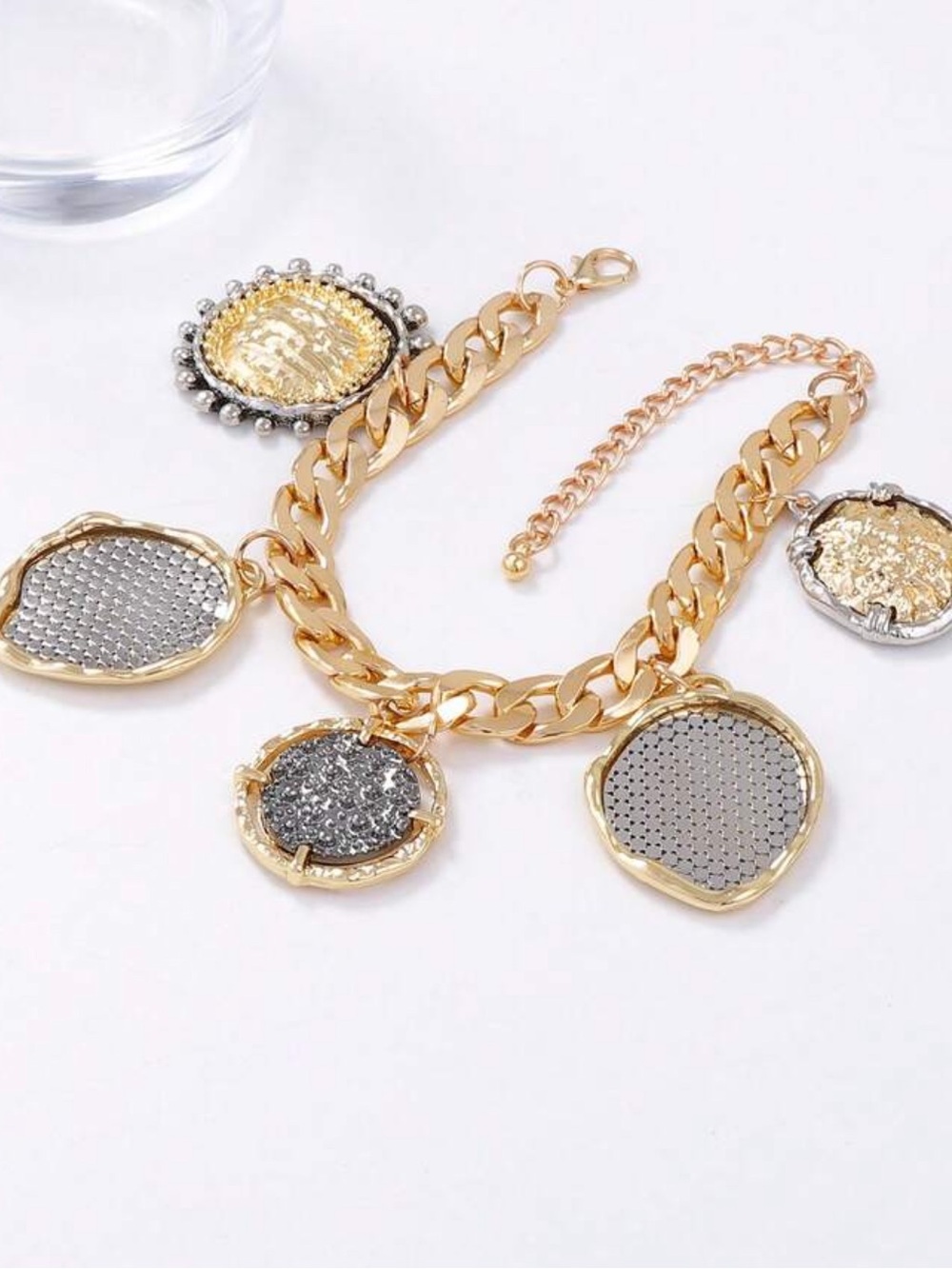 Regalia Medallion Charm Bracelet - Picture 3 of 4